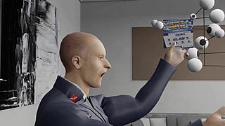 maya in lingerie for a 3some group session in 3d hentai 😍