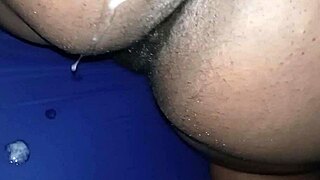 slow motion cumshot explodes in orgasm