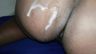 slow motion cumshot explodes in orgasm
