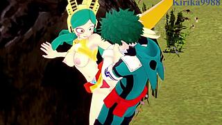 Shino Sosaki, Tomoko Shiretoko, Izuku Midoriya Intense Creampie Sex!