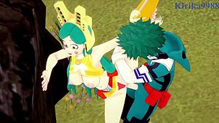 Shino Sosaki, Tomoko Shiretoko, Izuku Midoriya Intense Creampie Sex!