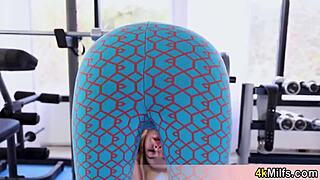 Perfect MILF Body Fucked During Workout Afternoon