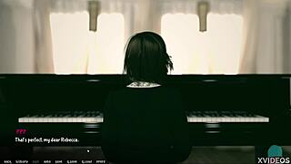 Rebecca gets wet in AOA Academy