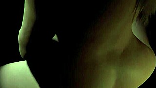 I admire this beautiful plum girl riding her dildo in the dark