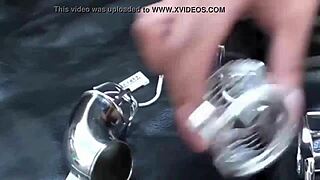 Bound Asian Femdom Enforces Permanent Chastity With BDSM Toys