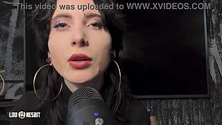 german sissy asmr with lou nesbit and lia louise, dirty talk domination