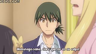 nobunaga-sensei seduces his young wife with big tits sucking