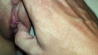 I, the redhead slut, take dick in panties and hold cum after he cums