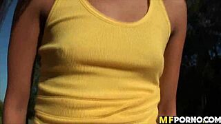 Hot Teen 18+ Screaming While Getting Fucked Outdoors!