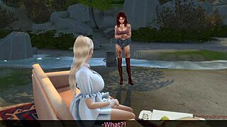 this lesbian anime sex outdoors with strapon domination is insanely hot to watch.