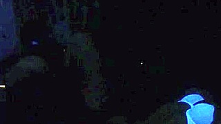 britney madison under blacklight during hardcore sex