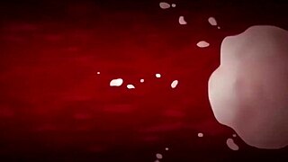 I want that ecchi big sister to give me a blowjob in this hentai anime.