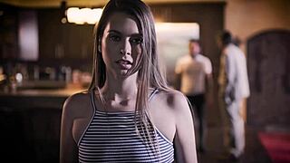 Hot couple's rough sex?