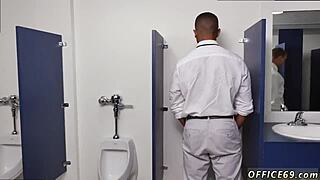 STRAIGHT MALE EXECUTIVE DISCOVERS GAY SEX VIDEOS ON PANTSLESS FRIDAY!