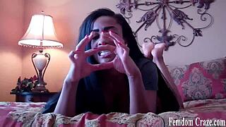 I'm going to sit my round ass and plump pussy in your face for humiliation pov