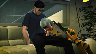 Mystique in 3D hentai preview looks wild, right?