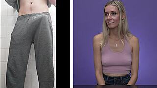 emily jade rates my cumshot and reacts