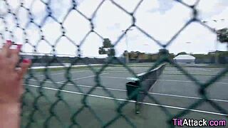 Does this buxom babe want a facial cumshot?