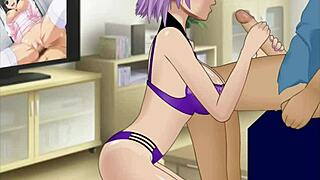Doa ayane does paizuri and gets facefucked in super deepthroat game sdt