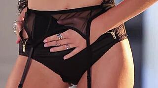 Sascha Aleksander Rips Off Her Sexiest Lingerie?