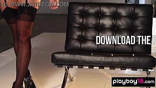 Sascha Aleksander Rips Off Her Sexiest Lingerie?