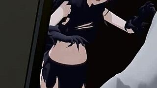 kazusa beast in 3d cartoon hentai anime adventure