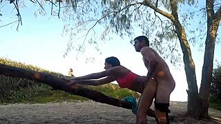 Watch this cat fuck publicly on the beach for car help.