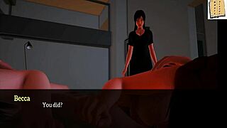 In my new family series, a teen with small tits engages in hentai anime adventures