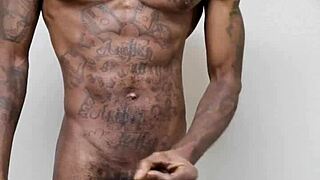 nice cumshot on monster cock