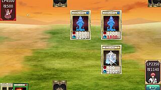 in the game, a succubus engages in a duel against a slime succubus, leading to erotic encounters