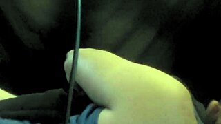 Brother guilts step sister into handjob!