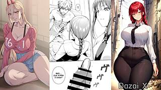 chainsaw man - makima & denji