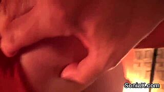 Unfaithful British Milf Lady Sonia Flashes Her Huge Melons At Wedding