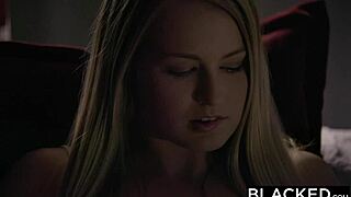 i'm a blonde trying my first big black cock from blacked, scarlet sage