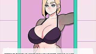 Foxicube Games Android 18 Short Porn Parody Game!