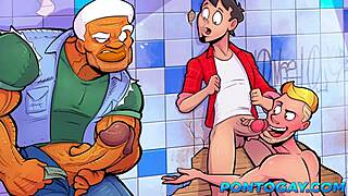 young guy loses virginity with a male escort