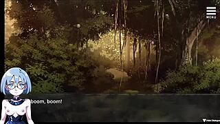 the witch says, 'welcome to my sexual prison in this hentai game'