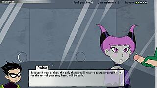 Check out part 14 of 18Titans with Blackfire! 😏