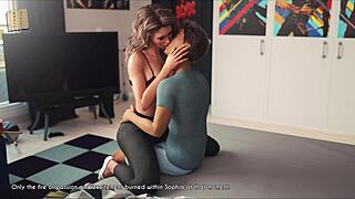 wife and stepmother playing a naughty game?