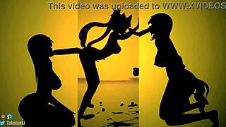 Black Swan And Sparkle Dominate In Cowgirl