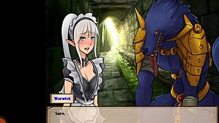 In This Hentai Parody, The Wind Disciple Gets A Creampie After Intense Blowjob