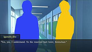 Introverted Girl's Bold Blowjob and Masturbation in Hentai Game