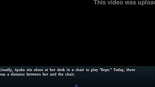 Introverted Girl's Bold Blowjob and Masturbation in Hentai Game