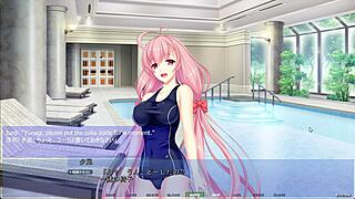 Akumeru Family - Yunagi Route Part 2 - Pounding Ass in Pool