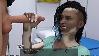 Black virgin craves cum in mouth in Stranded in Space 31