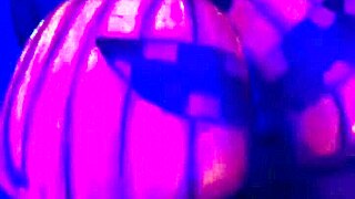 Homemade Halloween Fun With Amateur Couple