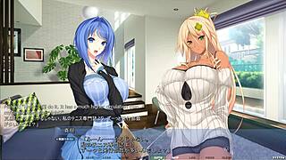 i played akumeru family yunagi route part 9 with erotic speech distraction