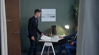 gay sex happening in the office.
