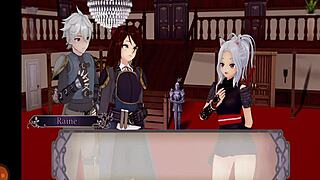 hg isekai fantasy girls finally in bed together 😍