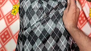 Girlfriend's pussy screams during intense fucking in doggystyle threesome